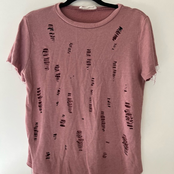 Women’s Ripped Shirt In Size Small - Picture 2 of 10